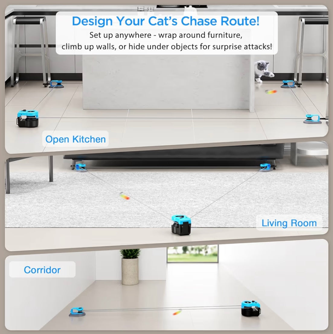NemiPets™ Interactive High-Speed Chaser