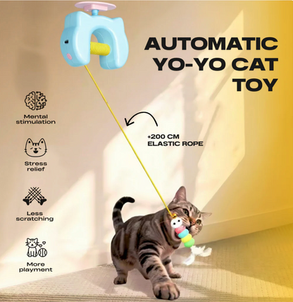 THE VIRAL AUTOMATIC YO-YO TOY THAT DRIVES CATS WILD